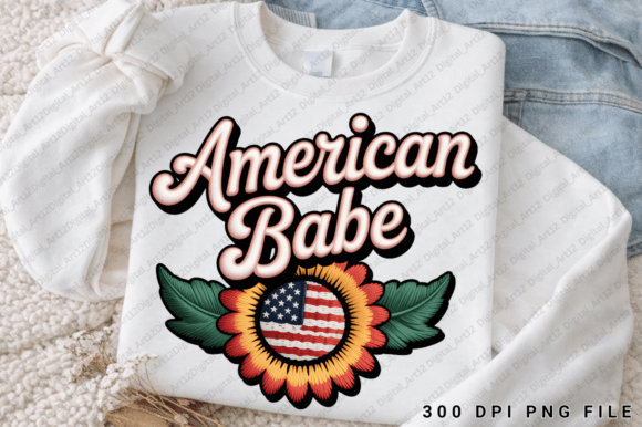 American Babe Sublimation, Memorial PNG Graphics