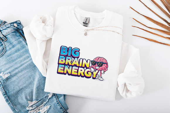 Big Brain Energy SVG: Graphics & T-Shirt Designs Reviewed