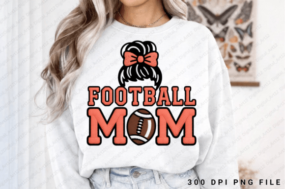 Football Mom Sublimation, Football PNG