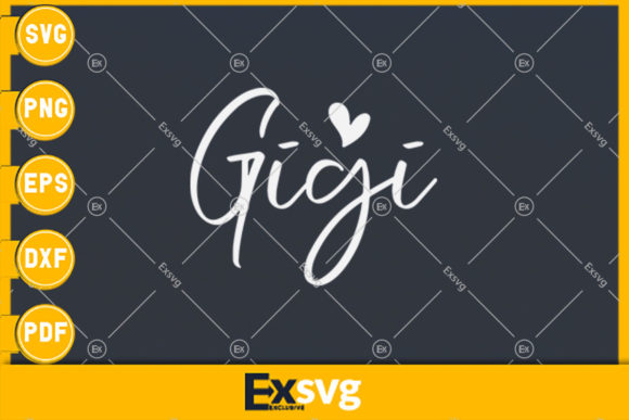 Gigi Heart Shirts Svg Graphics