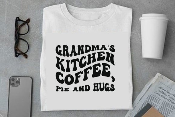 Retro Coffee Design, Grandma’s Kitchen C Graphics