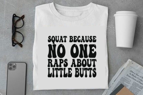 Retro Gym Design, Squat Because No One R