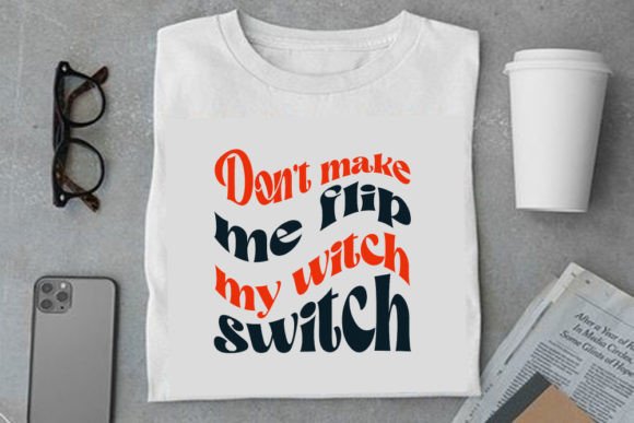 Retro Halloween Design, Don’t Make Me F